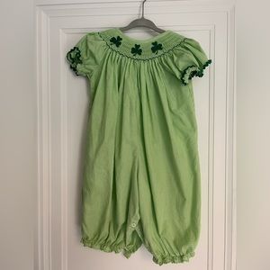 Dressie Jessie Smocked Romper 12m